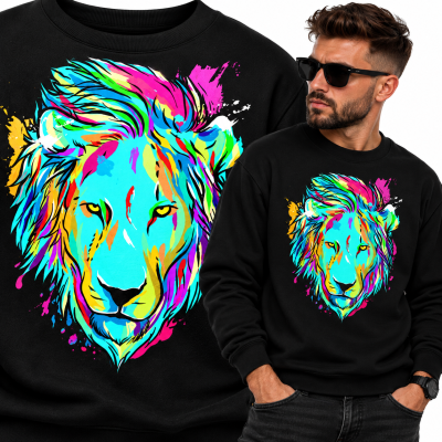BLUZA  ZWIERZĘTA LEW 2