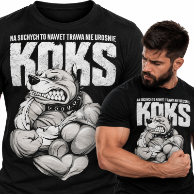 KOSZULKA NA SIŁOWNIĘ KOKS