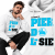 BLUZA ŚMIESZNA  Z KAPTUREM PIERDOL