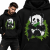 BLUZA Z KAPTUREM CANNABIS PANDA