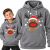 BLUZA Z KAPTUREM  ŚWIĄTECZNA ŚWIĄTECZNY RENIFER