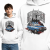BLUZA Z KAPTUREM AUTA PRL POLONEZ MILICJA