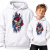 BLUZA Z KAPTUREM  ŚWIĄTECZNA touchdown santa_FIX