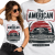 KOSZULKA DAMSKA ŚMIESZNA  AMERICAN MUSCLE CAR