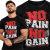 KOSZULKA NA SIŁOWNIĘ NO PAIN NO GAIN 8