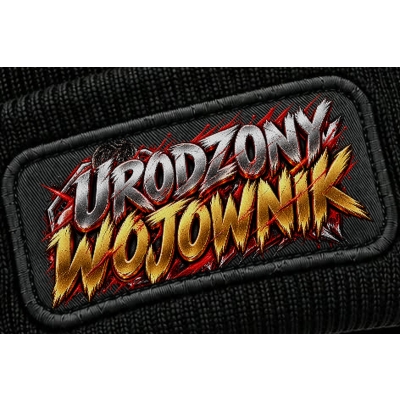 Czapka Zimowa Sporty Walki Urodzony Wojownik, Czapka dla zawodnika