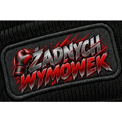 Czapka Zimowa Sporty Walki Żadnych Wymówek, Czapka dla twardziela