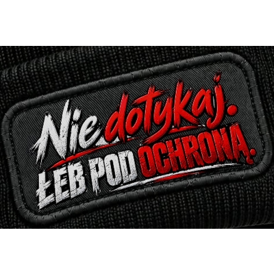 Czapka Zimowa Śmieszna Nie Dotykaj Pod Ochroną, Czapka z pazurem
