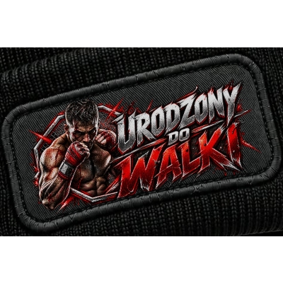 Czapka Zimowa Sporty Walki Urodzony Do Walki, Czapka dla fightera