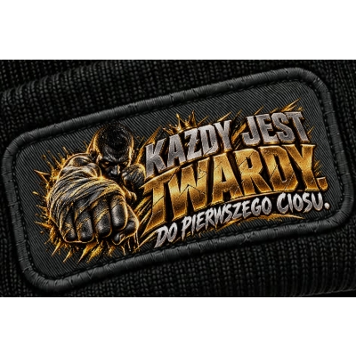 Czapka Zimowa Sporty Walki Każdy Jest Twardy
