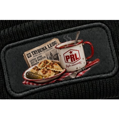 Czapka Zimowa PRL Smak PRL-u,Prezent z nutą nostalgii