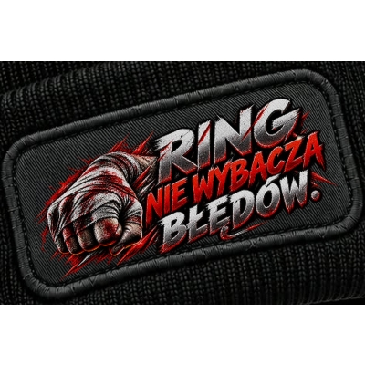 Czapka Zimowa Sporty Walki Ring Nie Wybacza, Czapka dla fightera