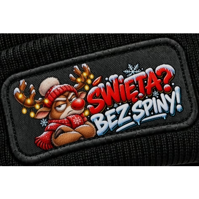 Czapka Zimowa Świąteczna Święta Bez Spiny,Świąteczny styl