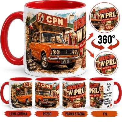 Kubek Biało-Czerwony Urodzony w PRL, Auta PRL