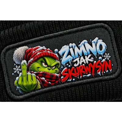 Czapka Zimowa Zimno Jak, Wulgarna śmieszna Czapka