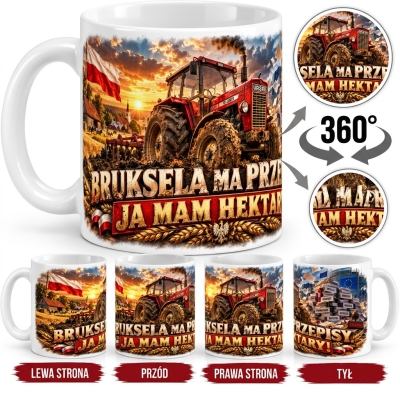 kubek biały rolnika bruksela ma przepisy 330 ml