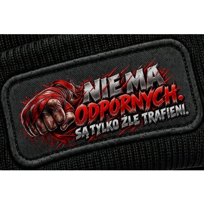 Czapka Zimowa Sporty Walki Nie Ma Odpornych Na Ciosy