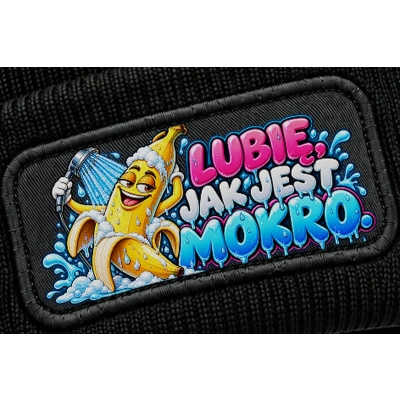 Czapka Zimowa Lubię Jak Jest Mokro, śmieszna czapka
