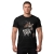 Koszulka Męska Czarna Koci Tata 2 T-Shirt z Nadrukiem Kota