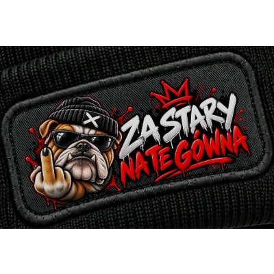 Czapka Zimowa Za Stary Na, czapka humorystyczna