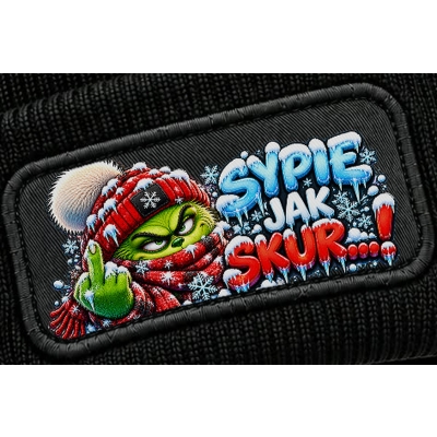 Czapka Zimowa Sypie Jak, czapka świąteczny maruda