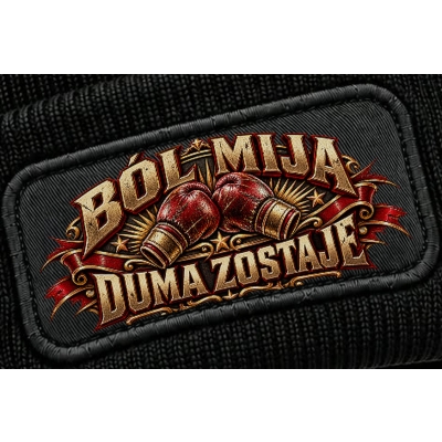 Czapka Zimowa Sporty Walki Ból Mija, Duma Zostaje