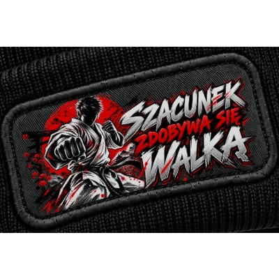 Czapka Zimowa Sporty Walki Szacunek W Walce, Czapka dla mistrza