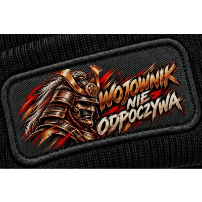 Czapka Zimowa Sporty Walki Wojownik Nie Odpoczywa