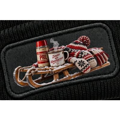 Czapka Zimowa PRL Nostalgiczne Sanki, Sentymentalny prezent