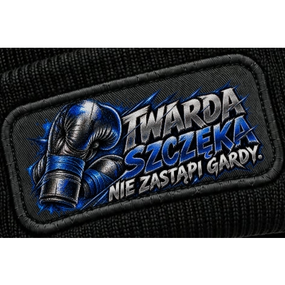 Czapka Zimowa Sporty Walki Twarda Szczęka, Czapka dla zawodnika