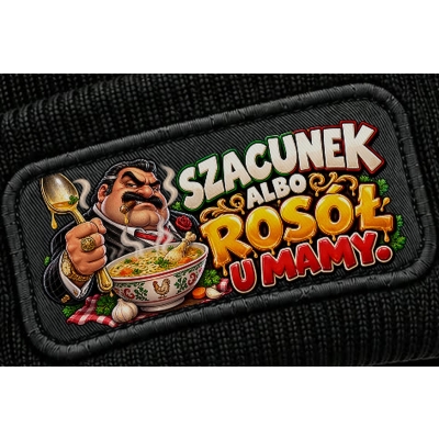 Czapka Zimowa Szacunek Albo Rosół, Śmieszna czapka