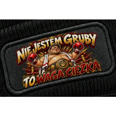 Czapka Zimowa Sporty Walki Waga Ciężka,Czapka dla mistrza