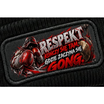 Czapka Zimowa Sporty Walki Respect,Czapka dla fana sportów walki