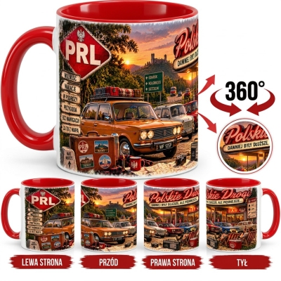 Kubek Biało-Czerwony Nostalgiczna Podróż po PRL-U, Auta PRL