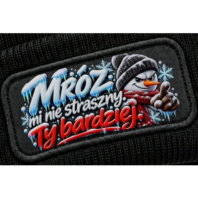 Czapka Zimowa Śmieszna Ty Bardziej ! Czapka z pazurem